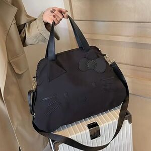 NEW Hello Kitty Black Travel Bag